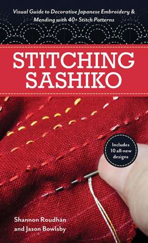 Stitching Sashiko de Shannon Leigh Roudhán