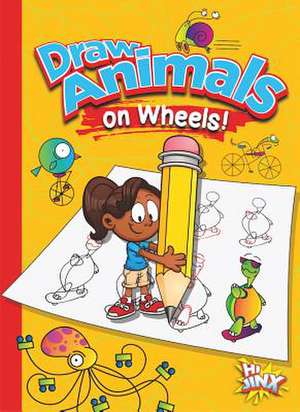 Draw Animals on Wheels! de Luke Colins