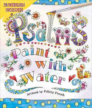 Psalms Paint with Water de Editors of Thunder Bay Press