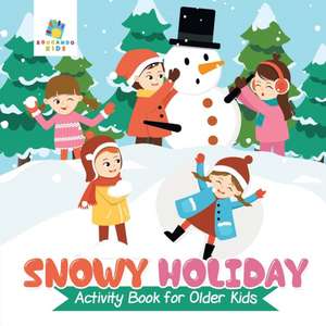 Snowy Holiday Activity Book for Older Kids de Educando Kids