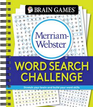 Brain Games - Merriam-Webster Word Search Challenge de Publications International Ltd