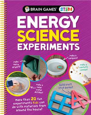 Brain Games Stem - Energy Science Experiments de Publications International Ltd