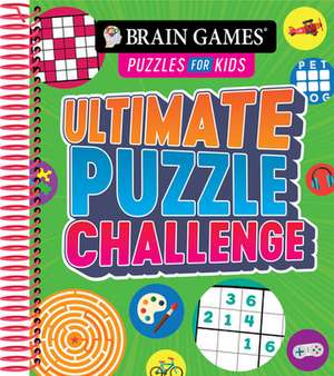 Brain Games Puzzles for Kids - Ultimate Puzzle Challenge de Publications International Ltd