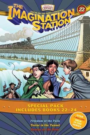 Imagination Station Books 3-Pack: Freedom at the Falls / Terror in the Tunnel / Rescue on the River de Marianne Hering