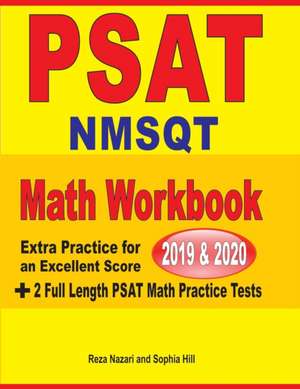 PSAT / NMSQT Math Workbook 2019 & 2020 de Reza Nazari