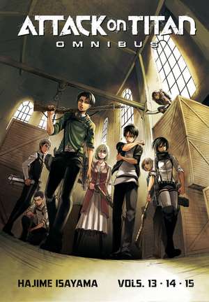 Attack on Titan Omnibus 5 (Vol. 13-15) de Hajime Isayama