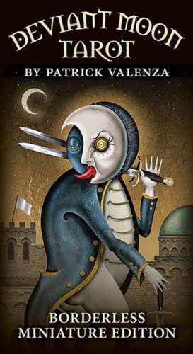 Deviant Moon Tarot Borderless Miniature Edition de Patrick Valenza