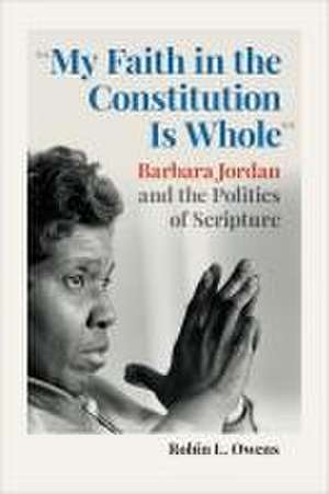 "My Faith in the Constitution Is Whole" de Robin L Owens