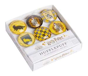 Harry Potter Hufflepuff Glass Magnet Set de Insight Editions