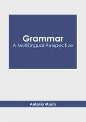 Grammar: A Multilingual Perspective de Antonio Morris