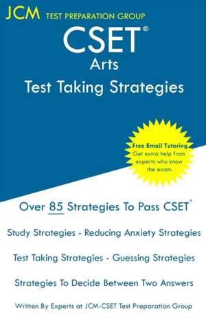 CSET Art - Test Taking Strategies de Jcm-Cset Test Preparation Group