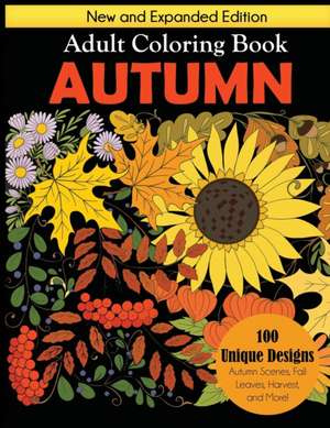 Autumn Adult Coloring Book de Dylanna Press