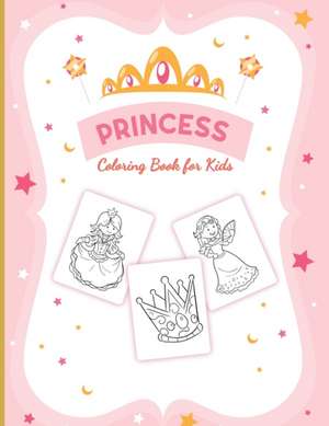 Princess Coloring Book For Girls de Patricia Larson