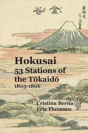 Hokusai 53 Stations of the Tokaido 1805-1806 de Cristina Berna