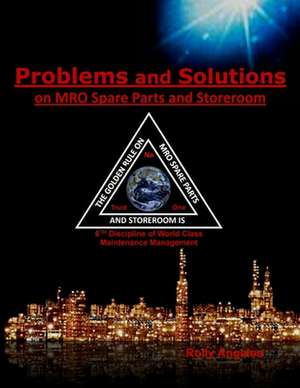 Problems and Solutions on MRO Spare Parts and Storeroom de Rolly Angeles