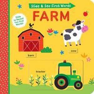 Slide and See First Words: Farm de Helen Hughes