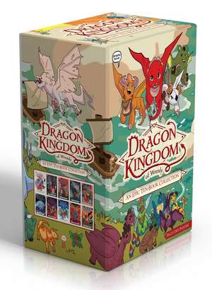 Dragon Kingdom of Wrenly An Epic Ten-Book Collection (Includes Poster!) (Boxed Set): The Coldfire Curse; Shadow Hills; Night Hunt; Ghost Island; Inferno New Year; Ice Dragon; Cinder's Flame; The Shattered Shore; Legion of Lava; Out of Darkness de Jordan Quinn