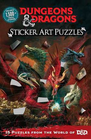 Dungeons & Dragons Sticker Art Puzzles de Steve Behling