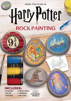 Harry Potter Rock Painting de Marcy Kelman