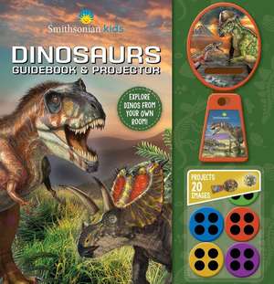 Smithsonian Kids Dinosaur Guidebook & Projector de Editors of Silver Dolphin Books