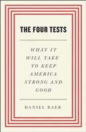 The Four Tests de Daniel Baer