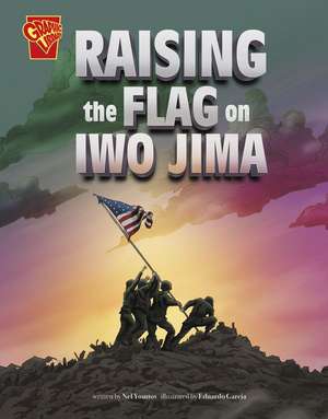 Raising the Flag on Iwo Jima de Nel Yomtov