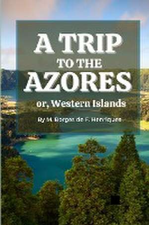 A Trip to the Azores, or, Western Islands de Manuel Borges de F. Henriques