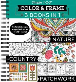 Color and Frame 3 in 1 Nature de Ltd Publications International