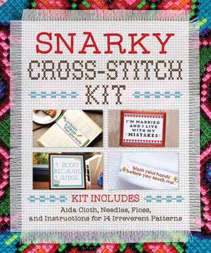 Snarky Cross-Stitch Kit de Publications International Ltd