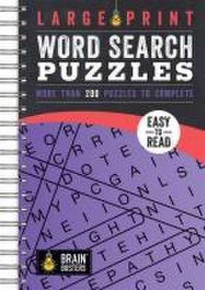 Large Print Word Search Puzzles Purple de Parragon Books