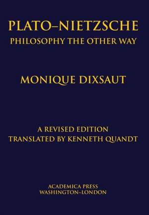 Plato-Nietzsche de Monique Dixsaut