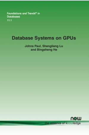 Database Systems on GPUs de Johns Paul