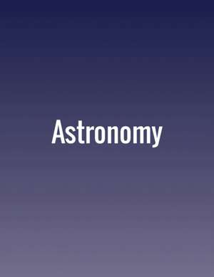 Astronomy de Andrew Fraknoi