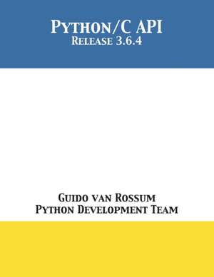 The Python/C API de Guido Van Rossum