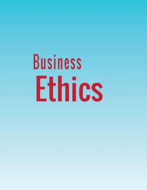 Business Ethics de Stephen M Byars