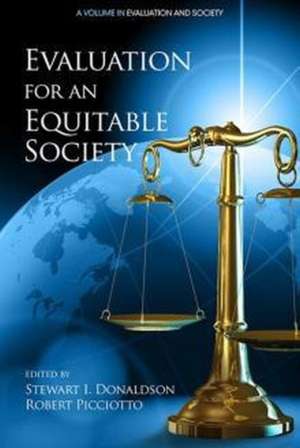 Evaluation for an Equitable Society de Stewart I. Donaldson