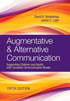 Augmentative & Alternative Communication de David R. Beukelman