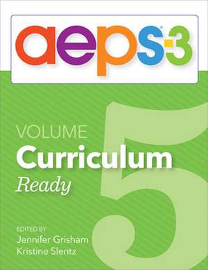 Aeps(r)-3 Curriculum--Ready (Volume 5) de Diane Bricker