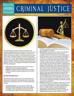 Criminal Justice (Speedy Study Guides) de Speedy Publishing LLC