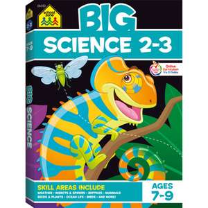 School Zone Big Science 2-3 Workbook de School Zone