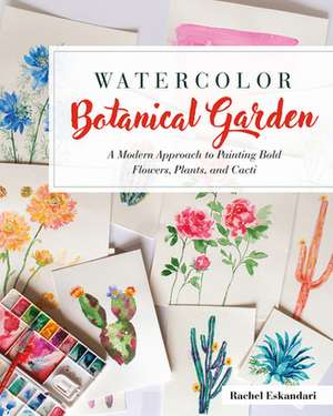 Watercolor Botanical Garden de Rachel Eskandari