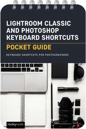 Lightroom Classic and Photoshop Keyboard Shortcuts: Pocket Guide de Rocky Nook