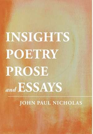 Insights de John Paul Nicholas