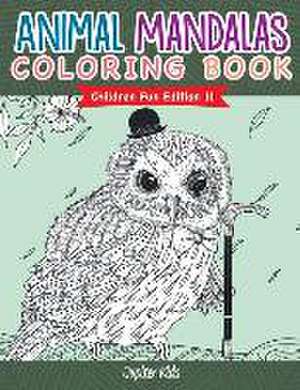 Animal Mandalas Coloring Book Children Fun Edition 11 de Jupiter Kids