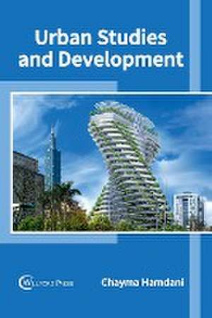 Urban Studies and Development de Chayma Hamdani