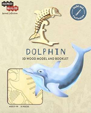 IncrediBuilds Animal Collection: Dolphin de Insight Editions