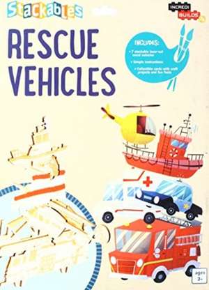 IncrediBuilds Jr.: Stackables: Rescue Vehicles de Insight Editions