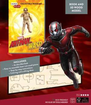 IncrediBuilds: Marvel: Ant-Man and the Wasp Book and 3D Wood Model de Insight Editions