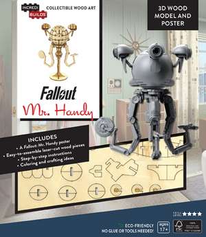 Insight Editions: IncrediBuilds: Fallout: Mr. Handy 3D Wood de Insight Editions