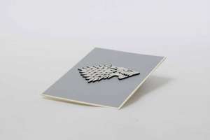 Game of Thrones: House Stark Quilled Card de Insight Editions